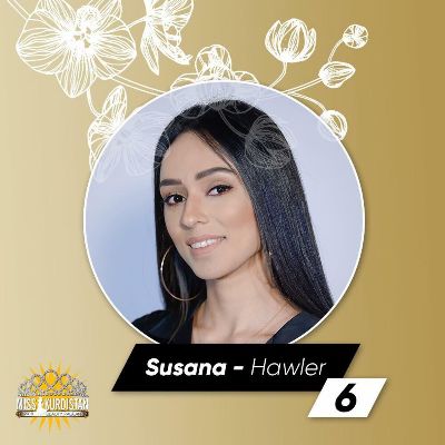 A candidate competing for Miss Kurdistan 2018